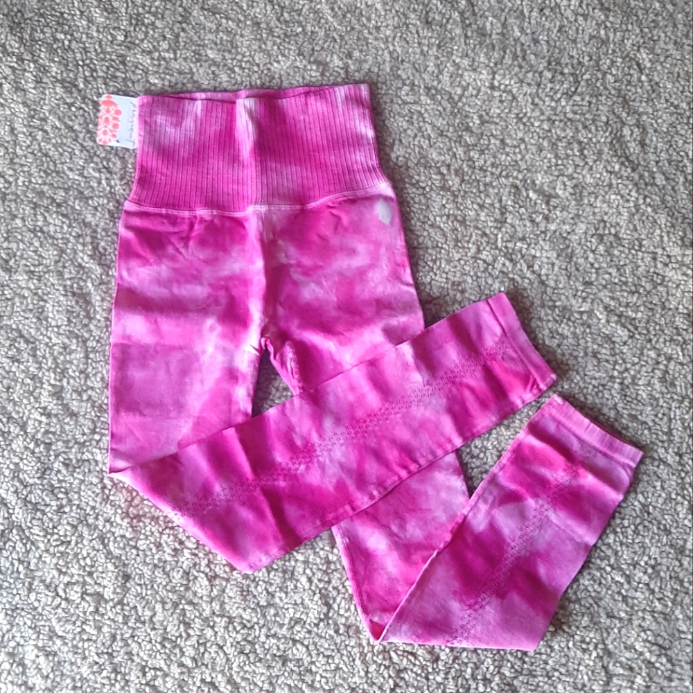 Free People Movement Good Karma Tie Dye Leggings